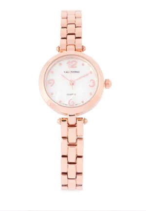 Valentino 20122207-MOP DIAL Alloy Strap  Analog Watch for Women Affordable casual watches Sporty casual watches Affordable luxury casual watches