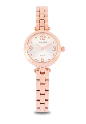 Valentino 20122207-SILVER DIAL Alloy Strap  Analog Watch for Women Affordable casual watches Sporty casual watches Affordable luxury casual watches