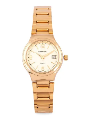 Valentino 20122265-GOLD DIAL - LINE Gold Stainless Watch for Women Affordable casual watches Sporty casual watches Affordable luxury casual watches