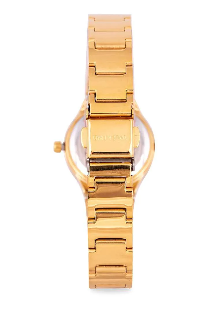 Valentino 20122265-GOLD DIAL - LINE Gold Stainless Watch for Women