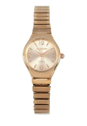 Valentino 20122280-ROSE DIAL Stainless Steel Watch for Women Affordable casual watches Sporty casual watches Affordable luxury casual watches