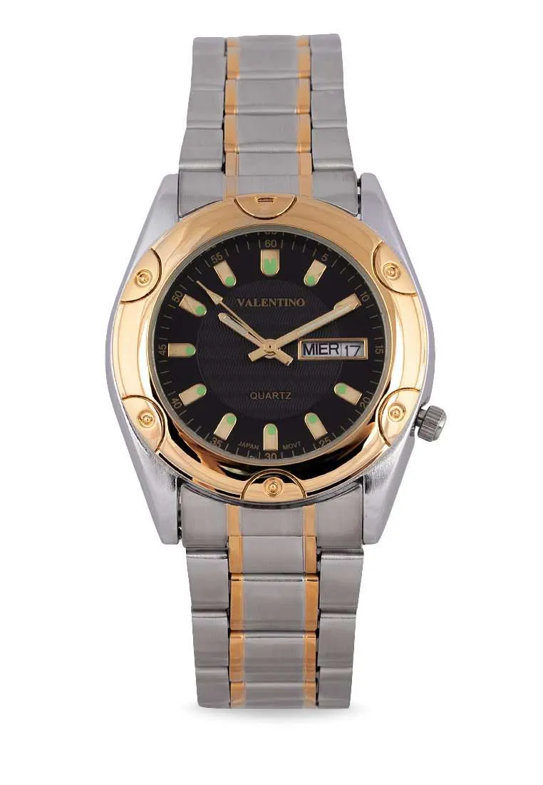 Valentino 20122294-TT-BLK DL Stainless Steel Watch for Women Affordable casual watches Sporty casual watches Affordable luxury casual watches