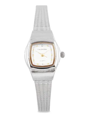 Valentino 20122331-SILVER DIAL Silver Watch For Women Affordable casual watches Sporty casual watches Affordable luxury casual watches