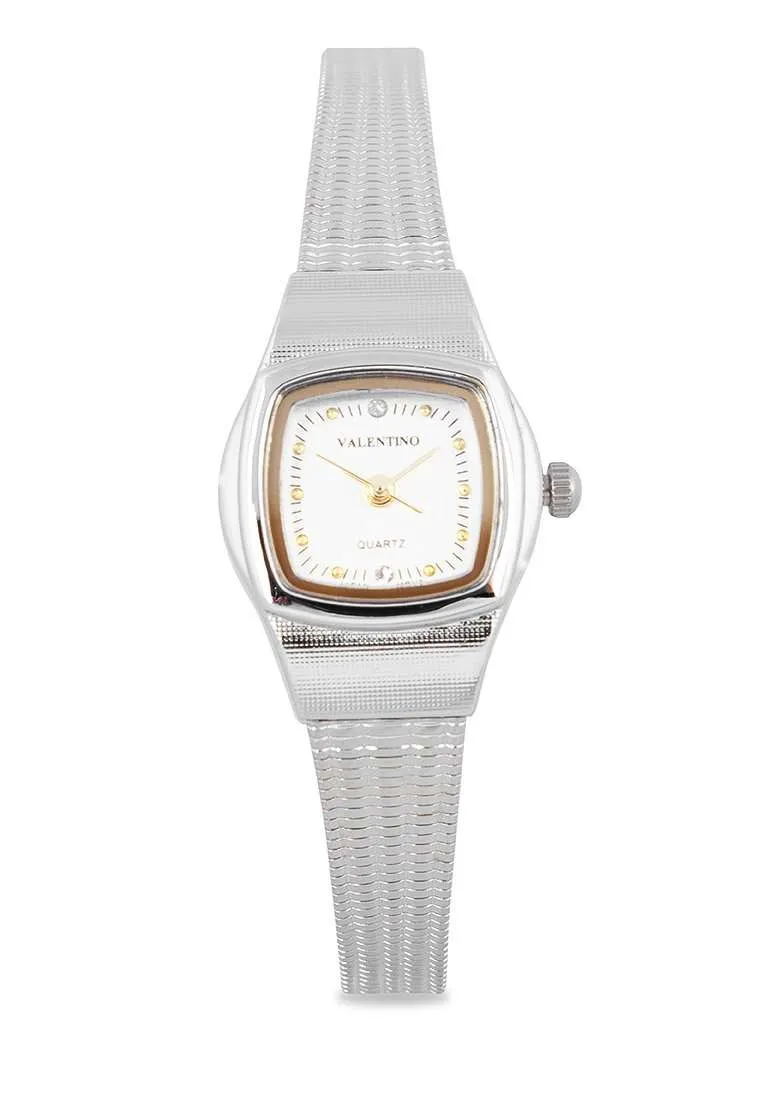 Valentino 20122331-SILVER DIAL Silver Watch For Women Affordable casual watches Sporty casual watches Affordable luxury casual watches