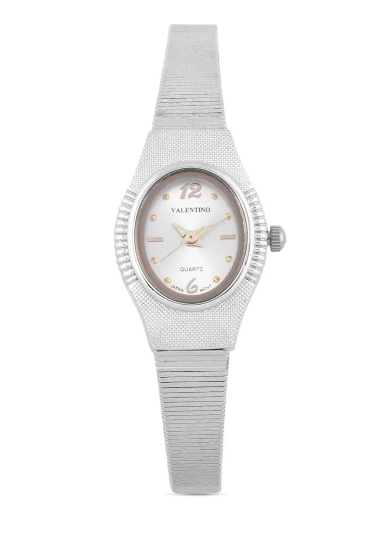 Valentino 20122333-SILVER DIAL Silver Watch for Women Affordable casual watches Sporty casual watches Affordable luxury casual watches