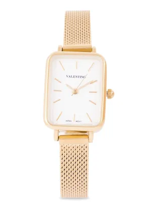 Valentino 20122349-GOLD DIAL Stainless Steel Strap  Analog Watch for Women Affordable casual watches Sporty casual watches Affordable luxury casual watches