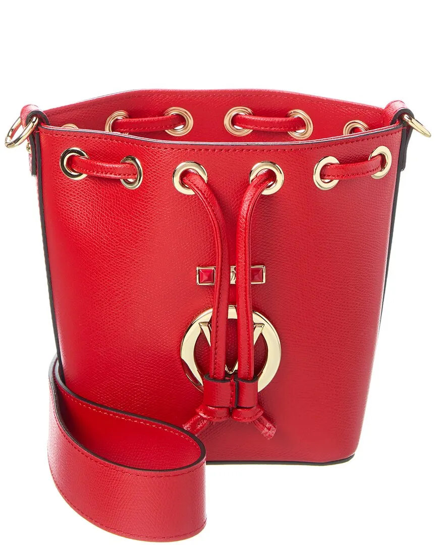 Valentino by Mario Valentino Jules Bonbonniere Leather Bucket Bag stylish bucket bags