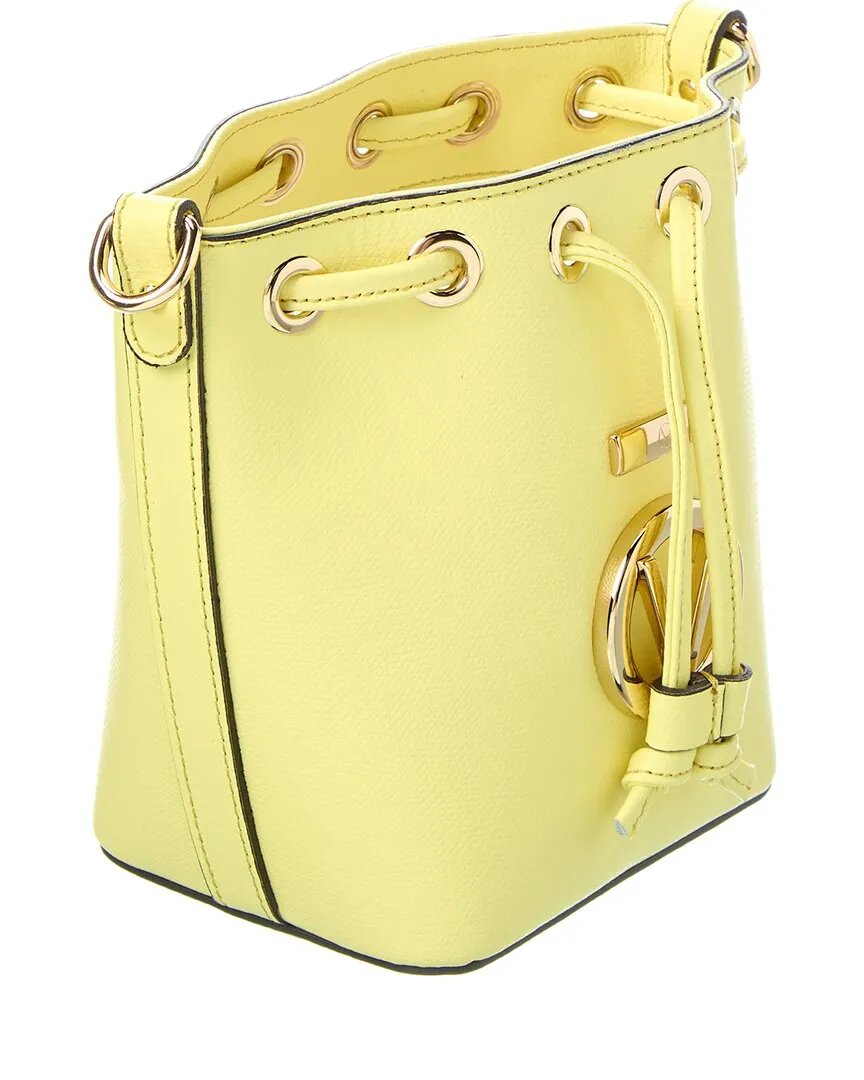 Valentino by Mario Valentino Jules Bonbonniere Leather Bucket Bag