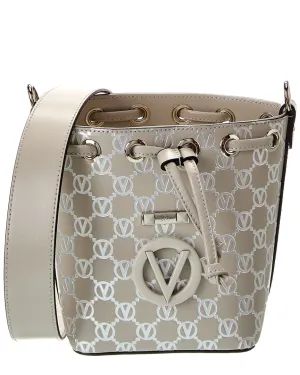 Valentino by Mario Valentino Jules Monogram Leather Bucket Bag stylish bucket bags