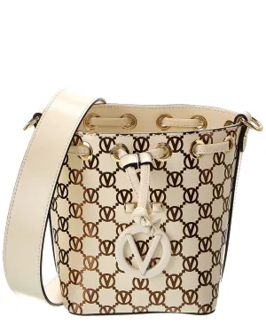 Valentino by Mario Valentino Jules Monogram Leather Bucket Bag stylish bucket bags