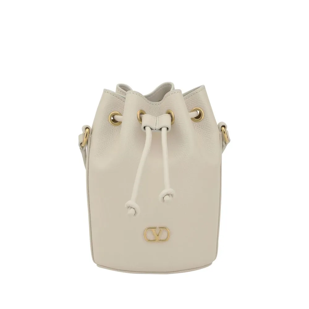 Valentino Garavani Mini Vlogo Drawstring Bucket Women's Bag stylish bucket bags