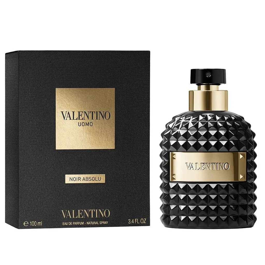 Valentino Uomo Noir Absolu 3.4 oz EDP for men citrus-fragrance-men-collection