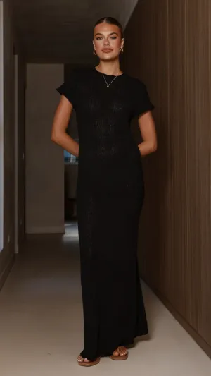 Valise Maxi Dress - Black,prom dresses,wedding guest dresses,homecoming dresses,bridesmaid dresses,cocktail dresses,women clothing,summer dresses,formal dresses,sundresses,mother of the bride dresses,quince clothing,bodycon dress,dress casual,dress design,
