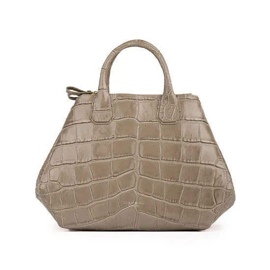 Vera Croco 14" - Light Beige handle bags on sale