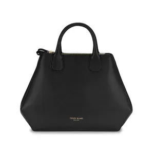 Vera Palmellato 14" - Black/Red handle bags on sale