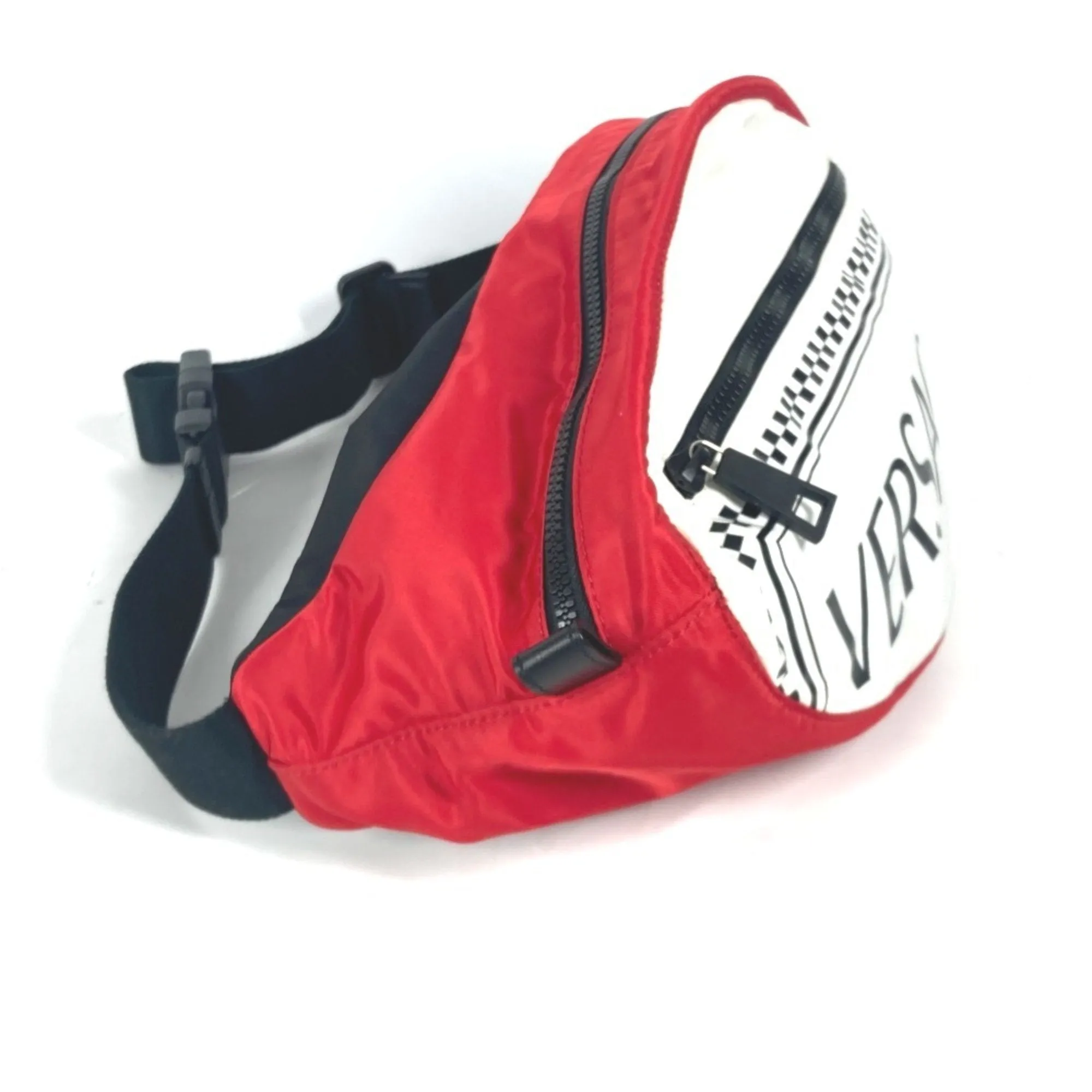 Versace Color Nylon Shoulder Bag Sling Bag (Pre-Owned)