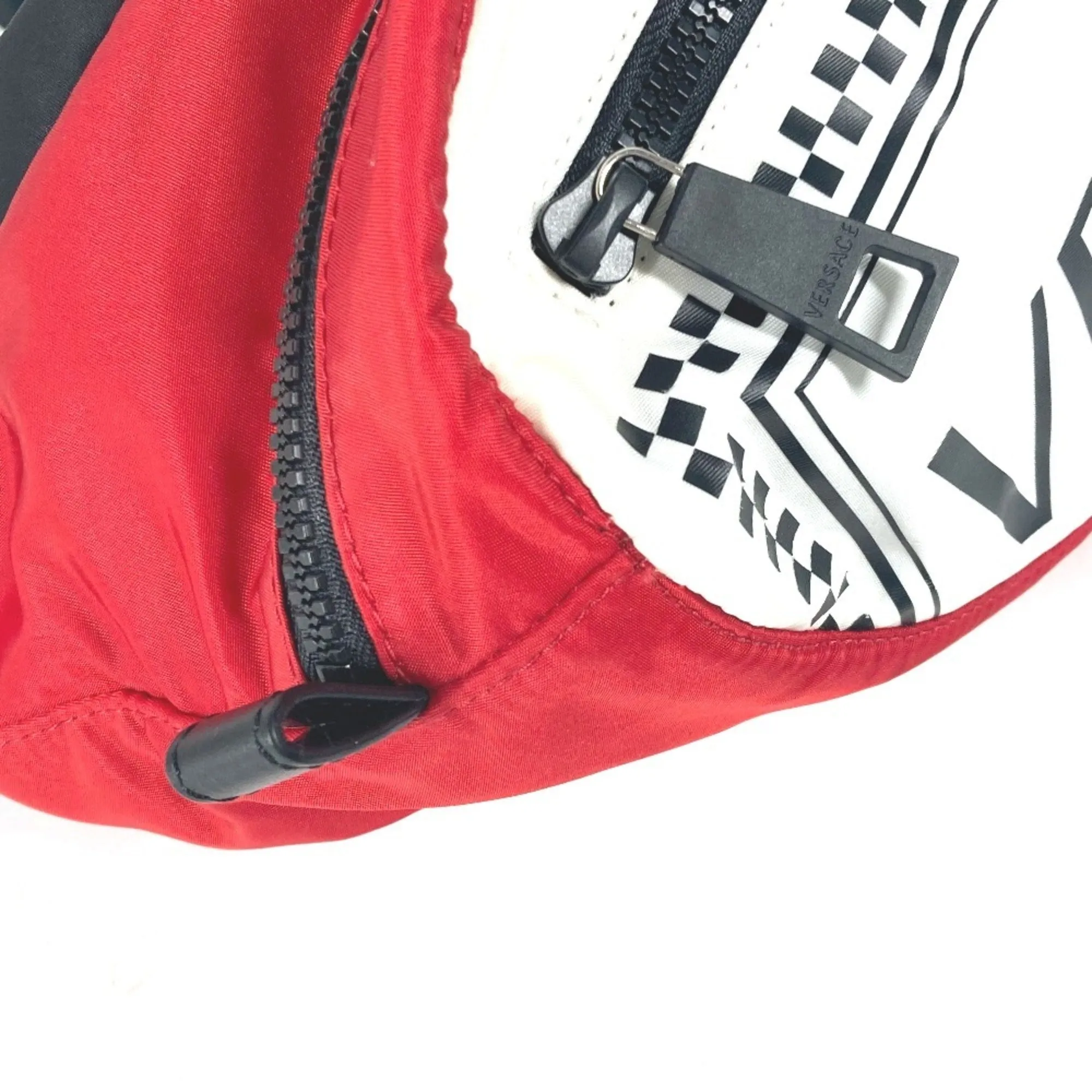 Versace Color Nylon Shoulder Bag Sling Bag (Pre-Owned)