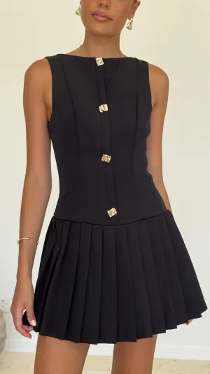 Vesperus Mini Dress - Black,prom dresses,wedding guest dresses,homecoming dresses,bridesmaid dresses,cocktail dresses,women clothing,summer dresses,formal dresses,sundresses,mother of the bride dresses,quince clothing,bodycon dress,dress casual,dress desig
