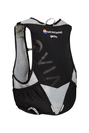 Via Gecko Vest Black camp duffel bag sale waterproof backpack for camping collapsible gear bag