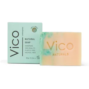 Vico Lemongrass Natural Body Soap Bar 