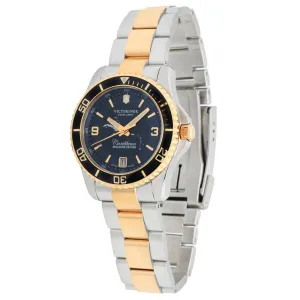 Victorinox Swiss Army Women's Watch - Maverick Caribbean Two Tone Bracelet | 249147 Luxury Quartz Watch Quartz Watch Sale