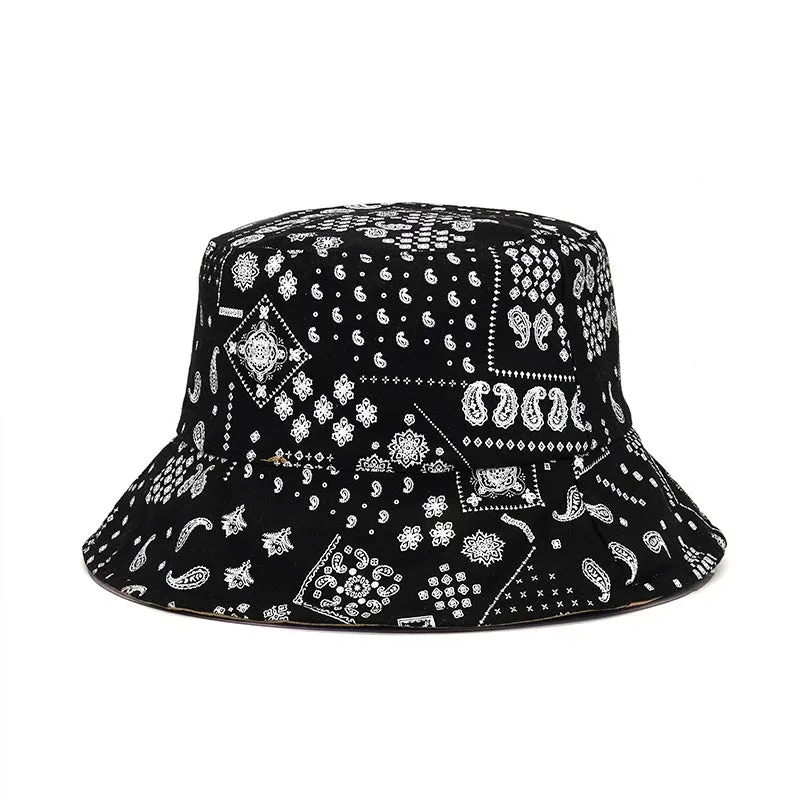 Vintage Cashew Flowers Bucket Hat