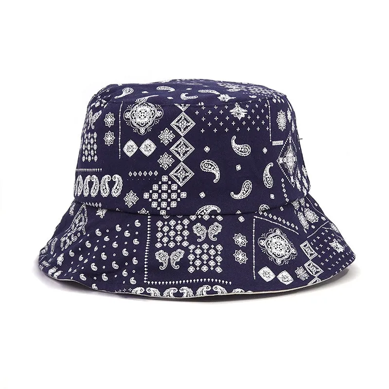 Vintage Cashew Flowers Bucket Hat
