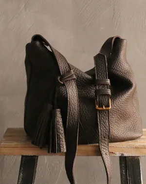 Vintage LEATHER WOMEN Bucket Shoulder Purse SHOULDER BAG Purse FOR WOMEN cheap online