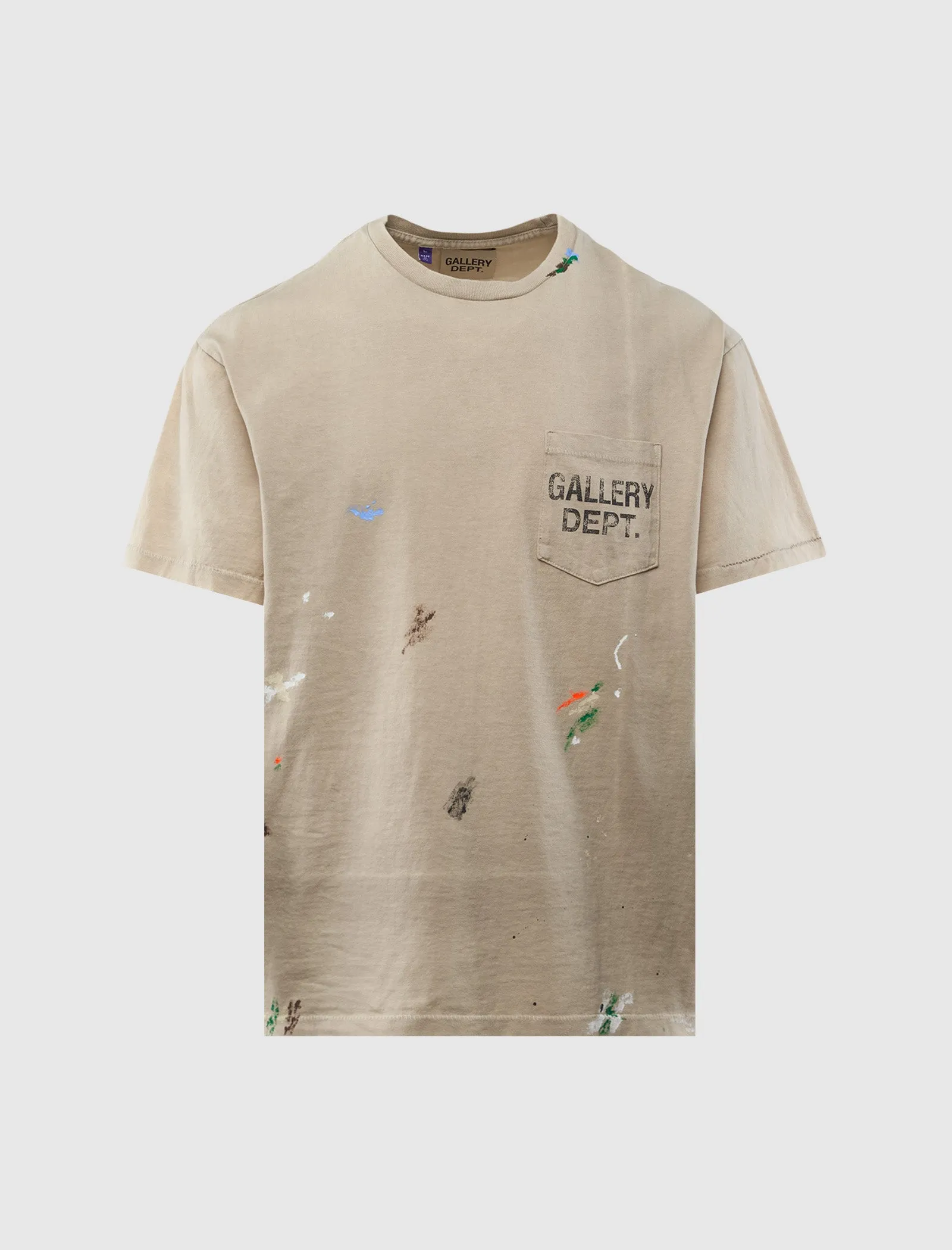 VINTAGE LOGO PAINTED TEE men's T-shirts
