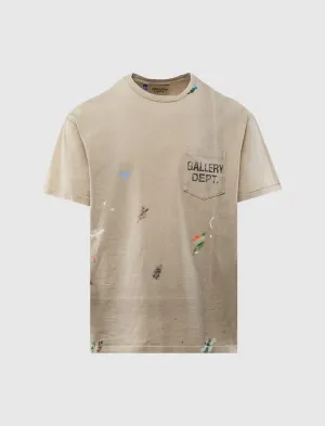 VINTAGE LOGO PAINTED TEE men's T-shirts