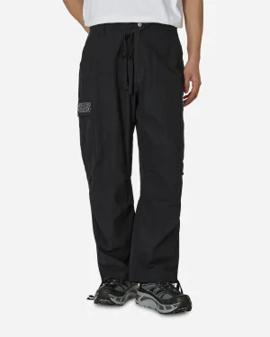 Visitor Wide Cargo Pants Black Men's sweatshirt