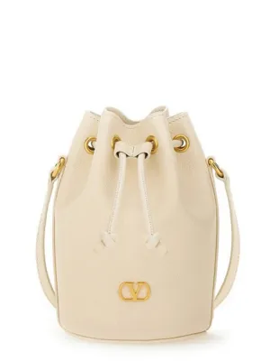 Vlogo Signature" Mini Bucket Bag stylish bucket bags
