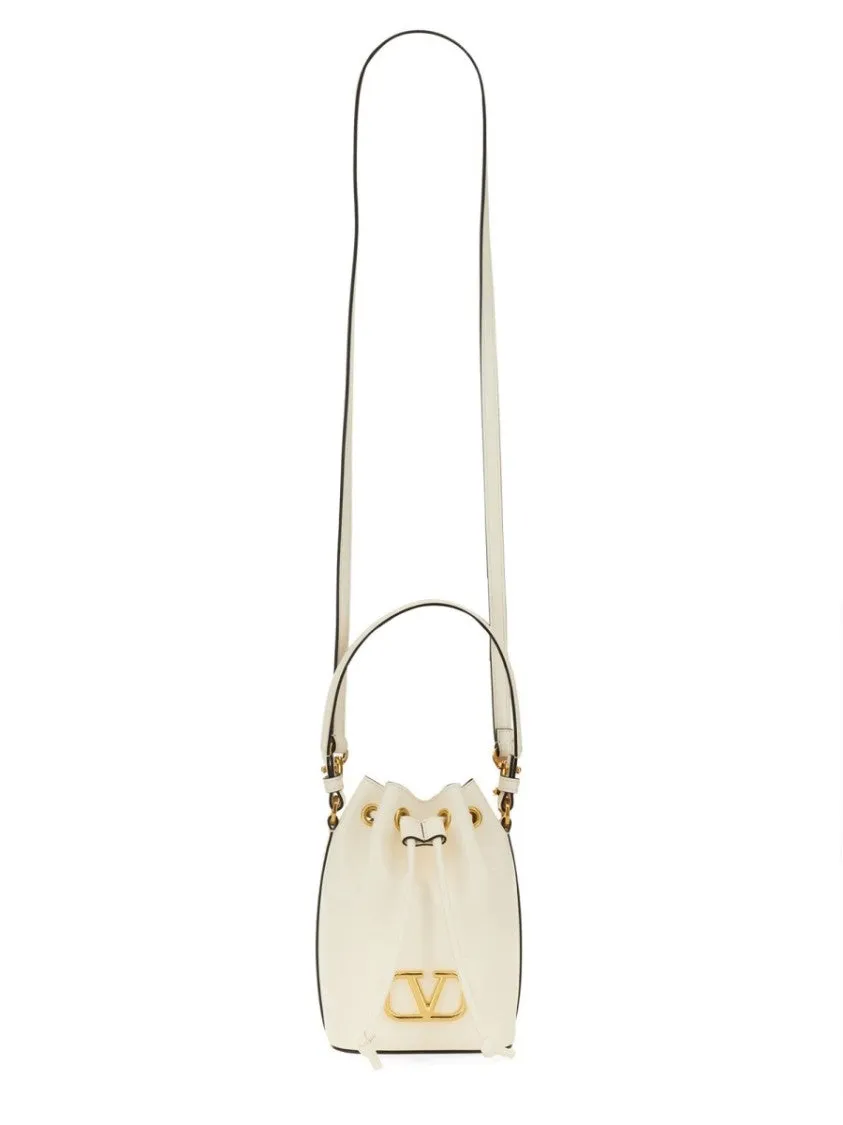 Vlogo Singature" Mini Bucket Bag