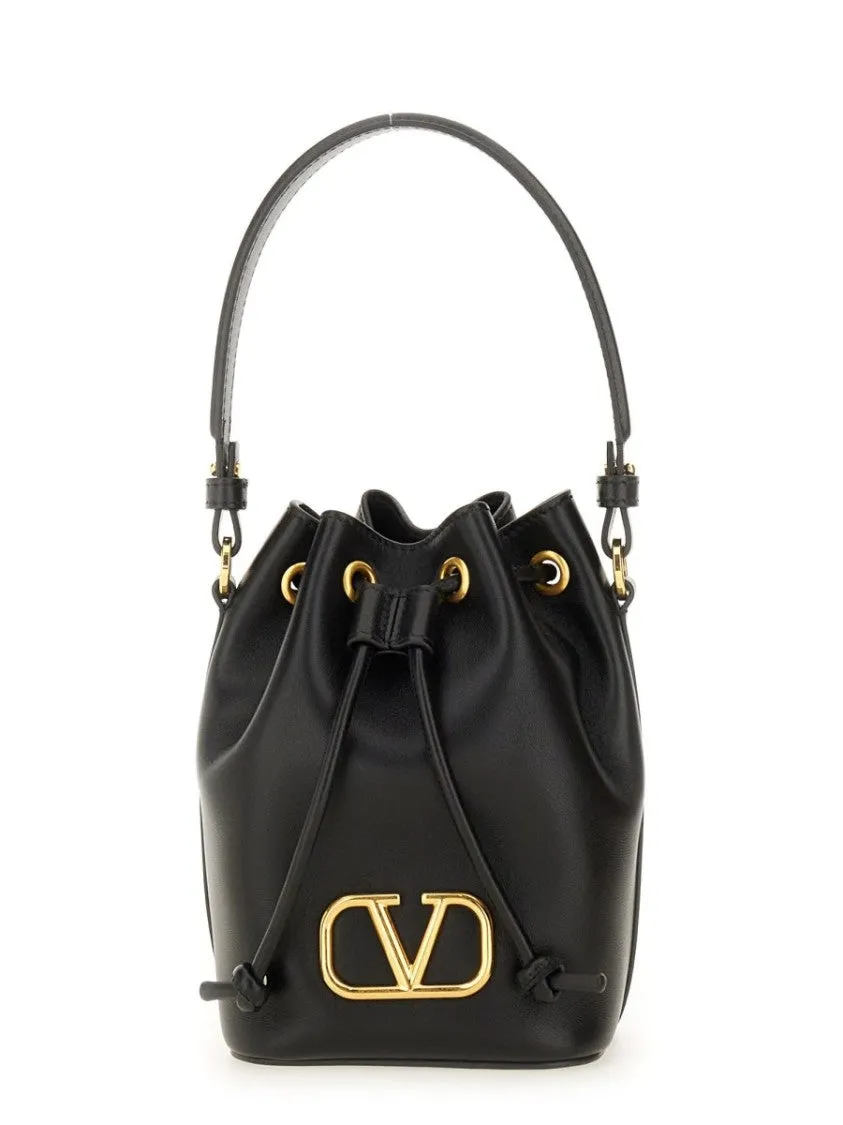 Vlogo Singature" Mini Bucket Bag stylish bucket bags
