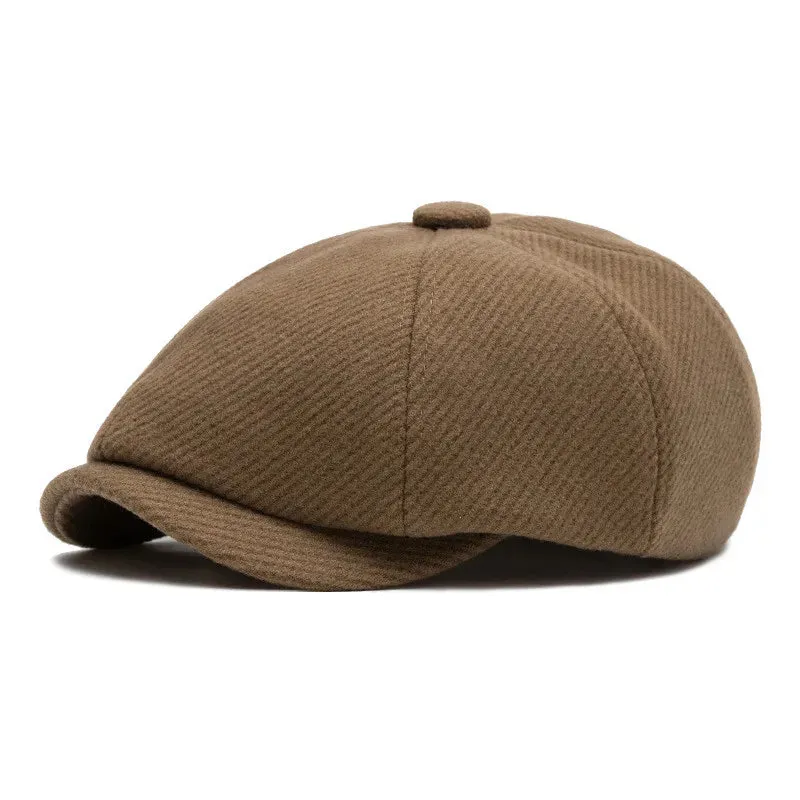 Watson Plain Newsboy Cap