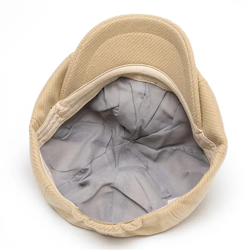 Watson Plain Newsboy Cap