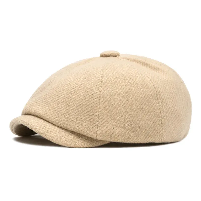 Watson Plain Newsboy Cap