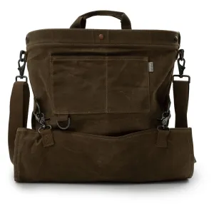 Waxed Canvas Gathering Bag camp duffel bag sale waterproof backpack for camping collapsible gear bag