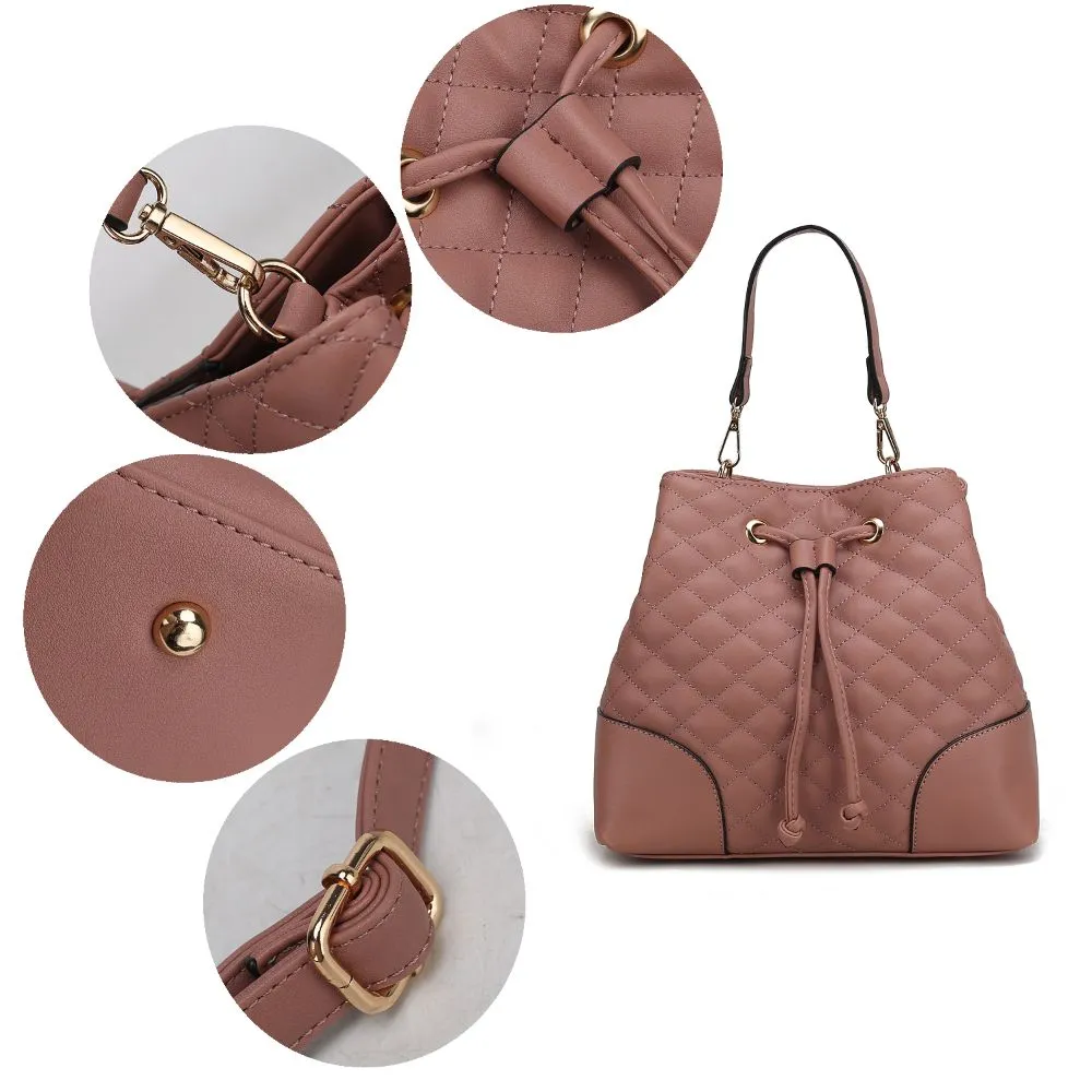 Wendy Bucket Bag with Wristlet ?C 2 Pieces