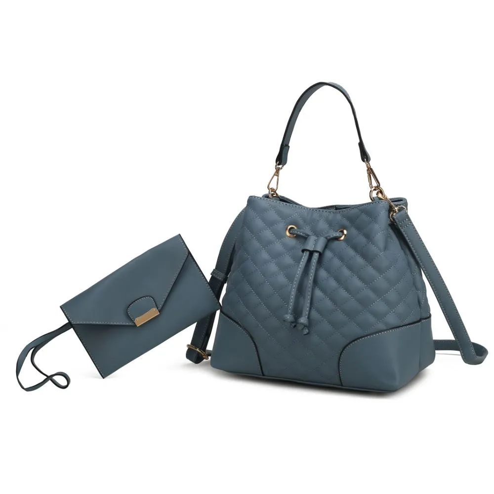 Wendy Bucket Bag with Wristlet ?C 2 Pieces