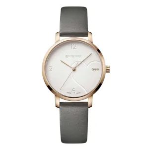 Wenger Women's Watch - Metropolitan Donnissima White Dial Grey Strap | 01.1731.111 Luxury Quartz Watch Quartz Watch Sale