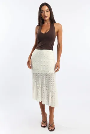 White Lace Midi Skirt,skirt,denim skirt,mini skirt,maxi skirt,jean skirt,skort,tennis skirt,pleated skirt,pencil skirt,bubble skirt,plisse skirt,fitted skirt,midi skirt,short skirt,short mini skirt,leather skirt,a line skirt