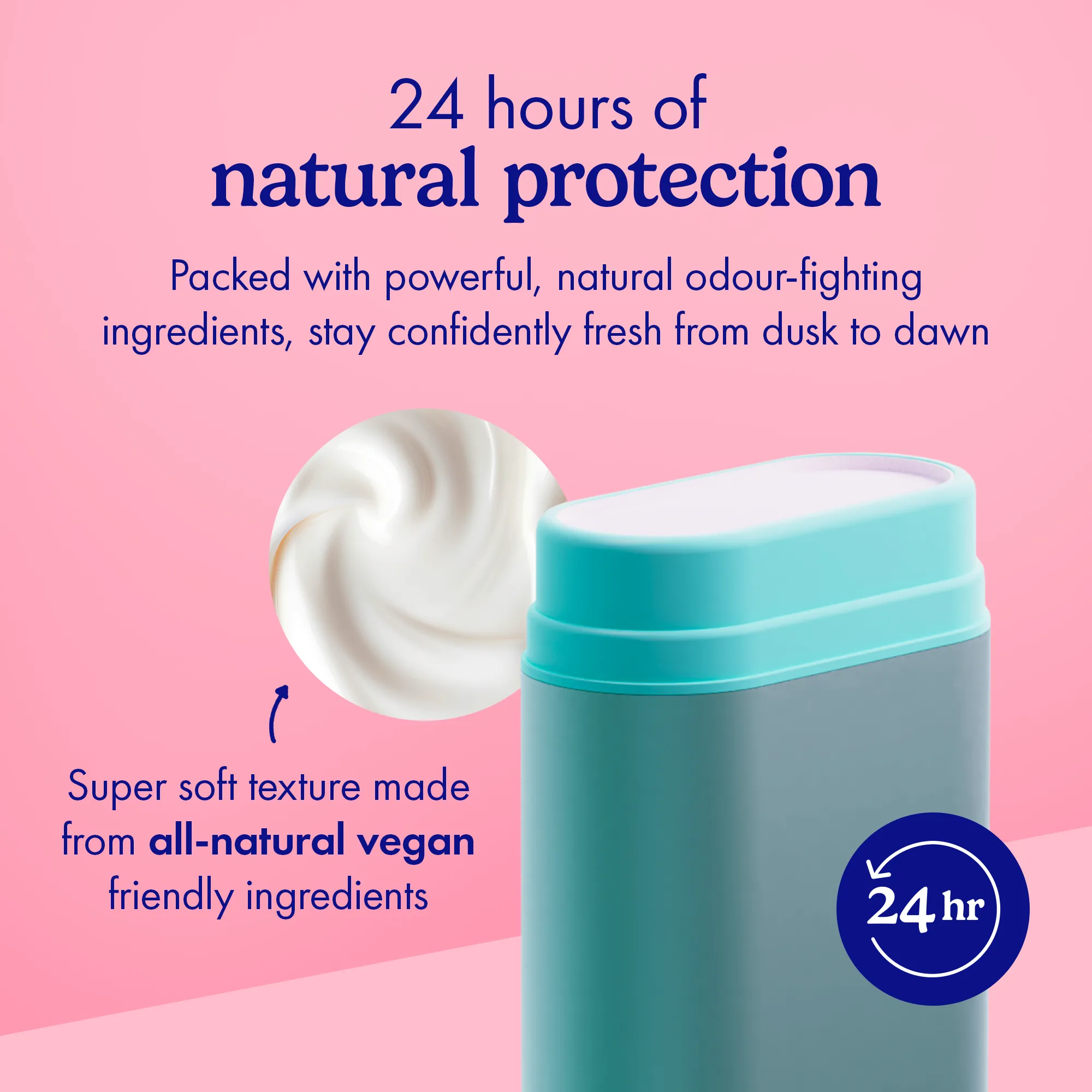 Wild Natural Deodorant Fresh Cotton & Sea Salt Refillable Deodorant Starter Pack