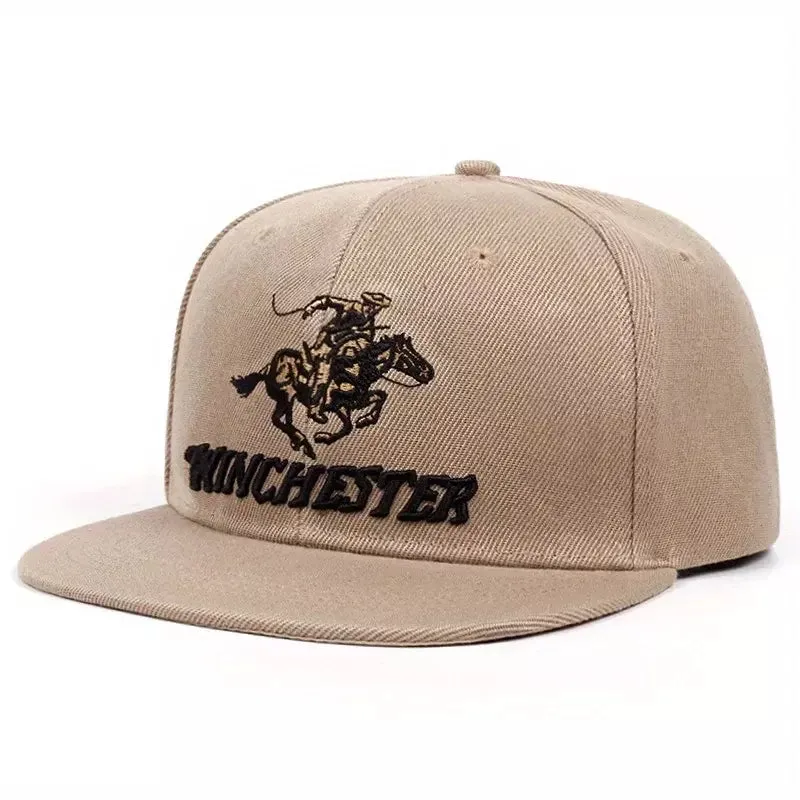 Winchester Snapback Cap boater hat with bow in beach sunlight