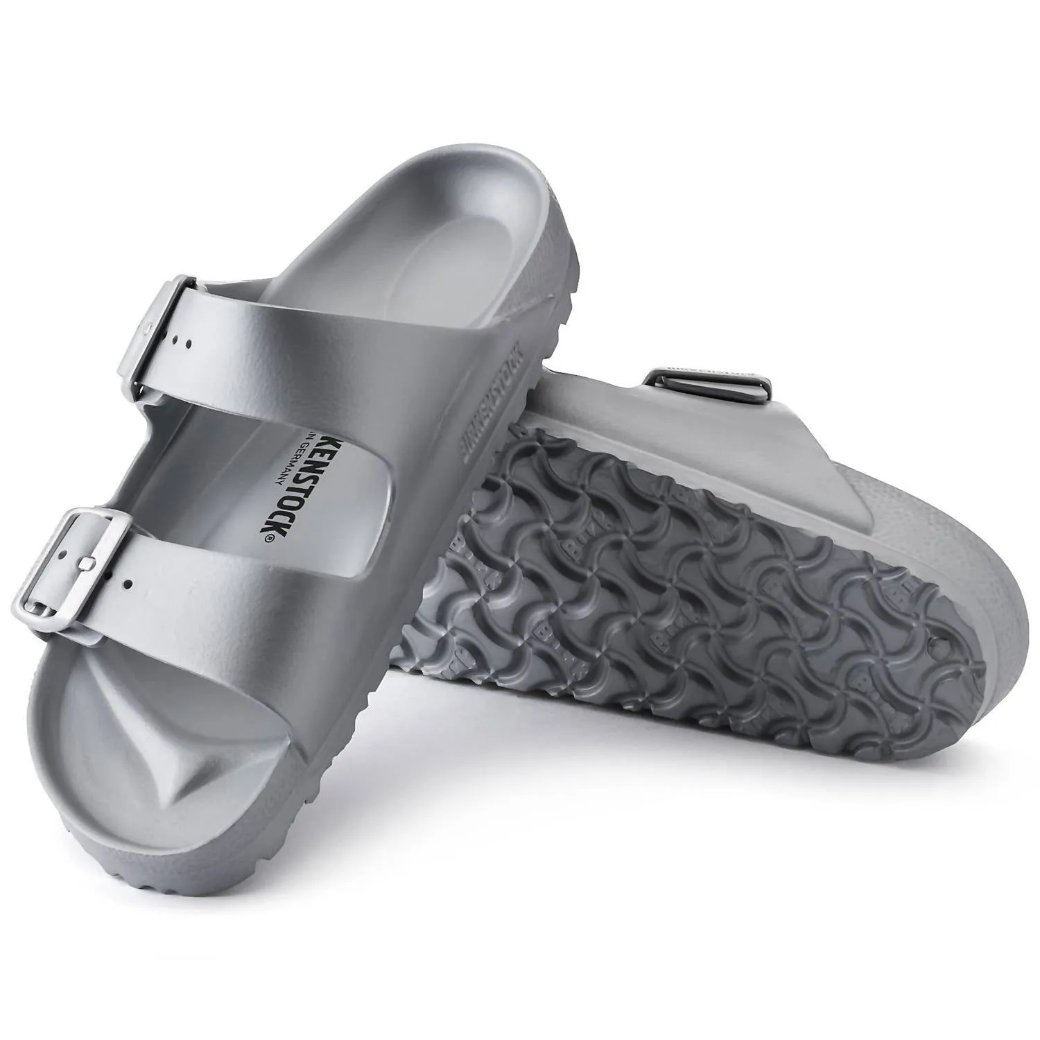 Sandale Arizona Eva 1 pour femme en argent métallisé