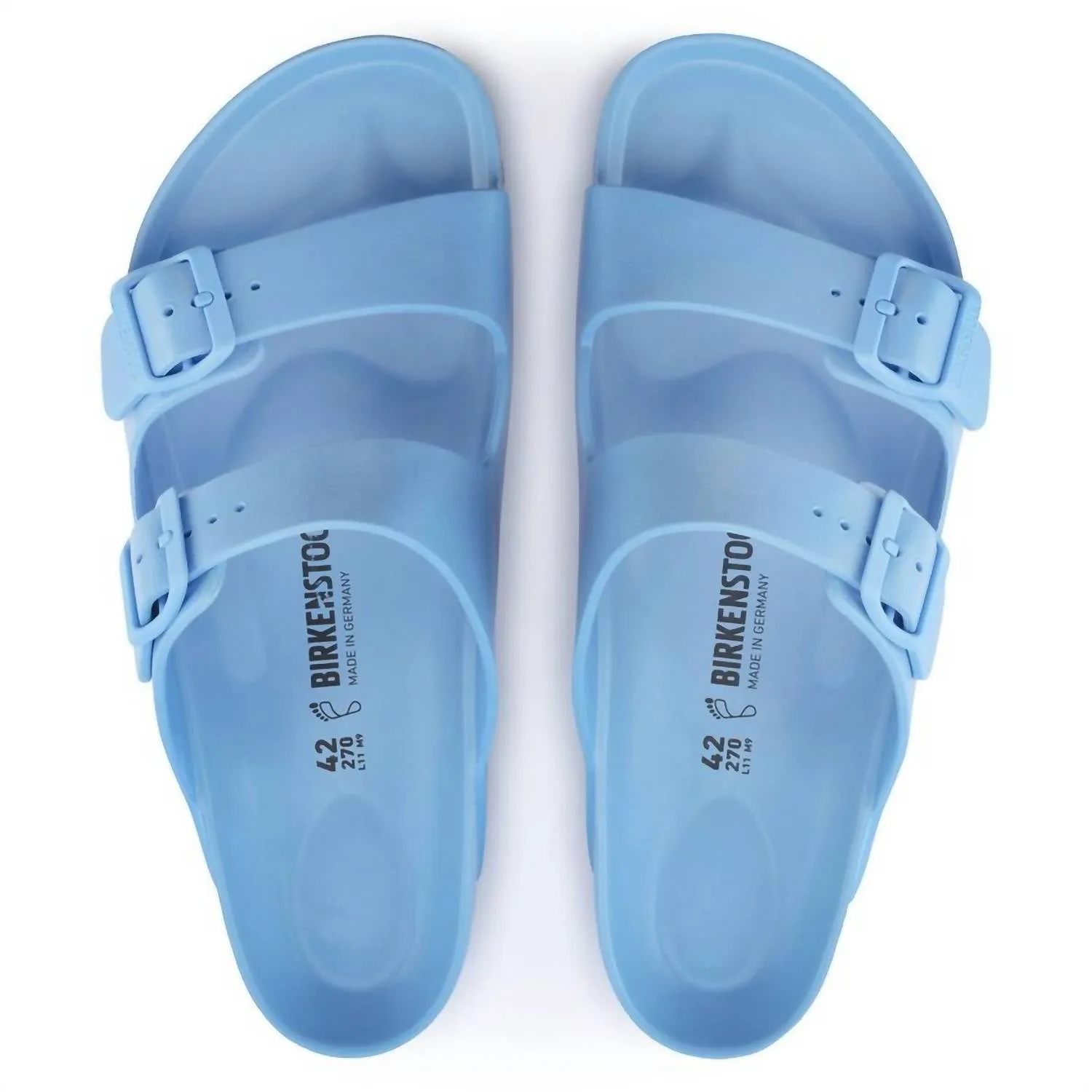 Sandale Arizona Eva 1 pour femme en bleu ciel