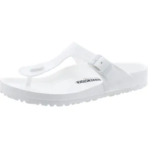 Sandales à bride en T pour femmes avec boucle et enfiler facile