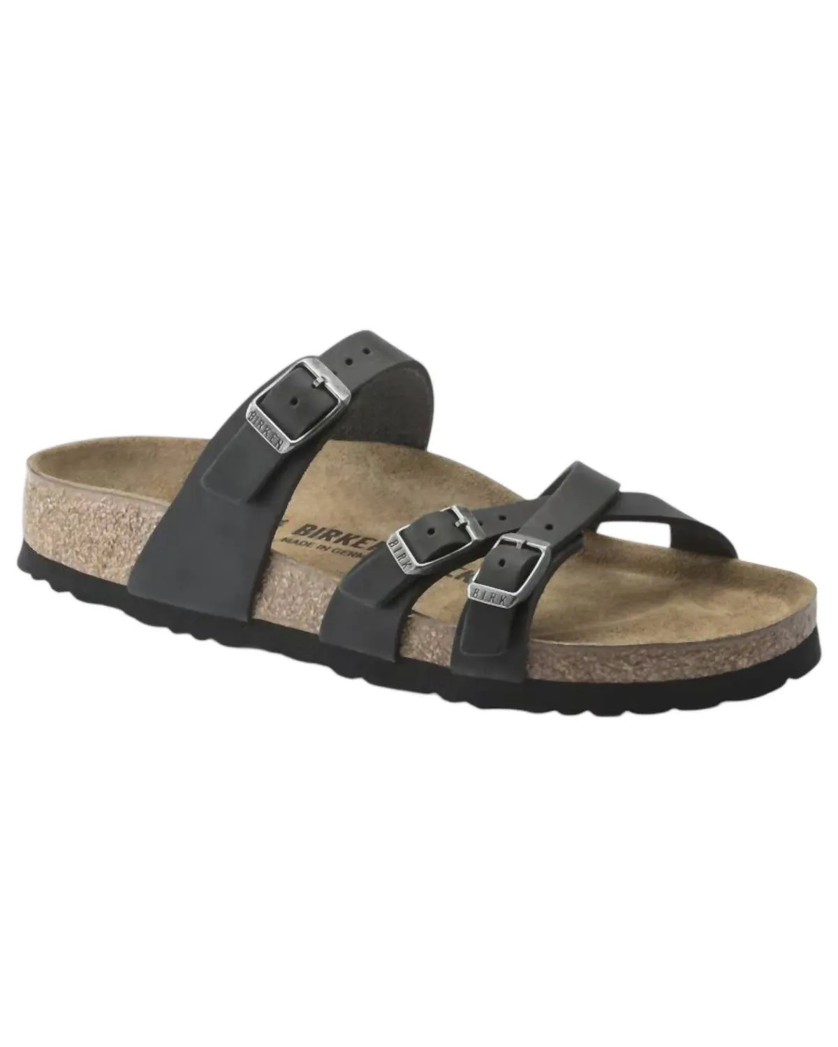 Sandales Franca pour Femme en Noir