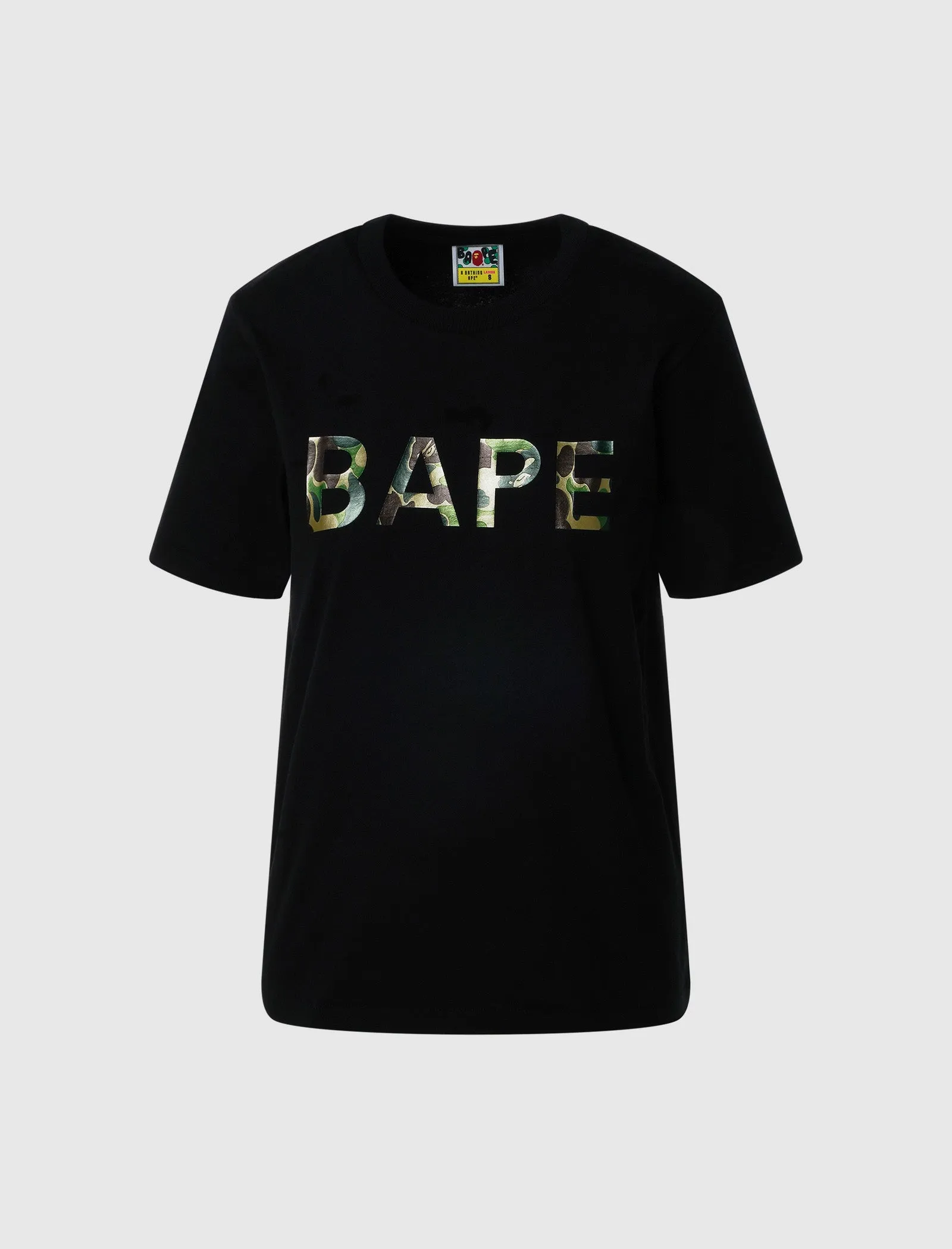 WOMEN'S GLITTER BAPE TEE men's T-shirts