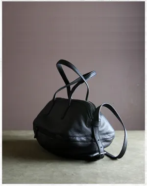 Womens Leather Barrel Shoulder Purse Womens Black Bucket Leather Handbag Shoulder Bag for Ladies cheap online